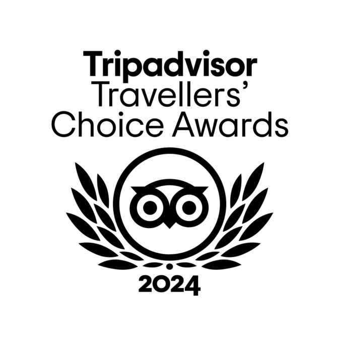 Tripadvisor Travellers' Choice Awards 2024 logo.