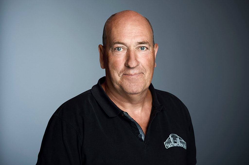 Leif Andersen, ejendomsinspektør i Cirkusbygningen.